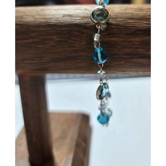 Madison and MAX Bracelet and Earrings Set Blues Silver 90s‎ Vintage - Picture 11 of 16